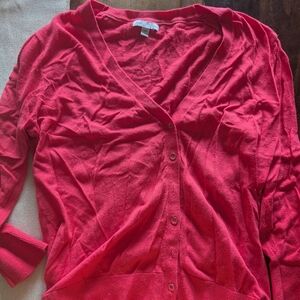 Pink Cardigan - Gap